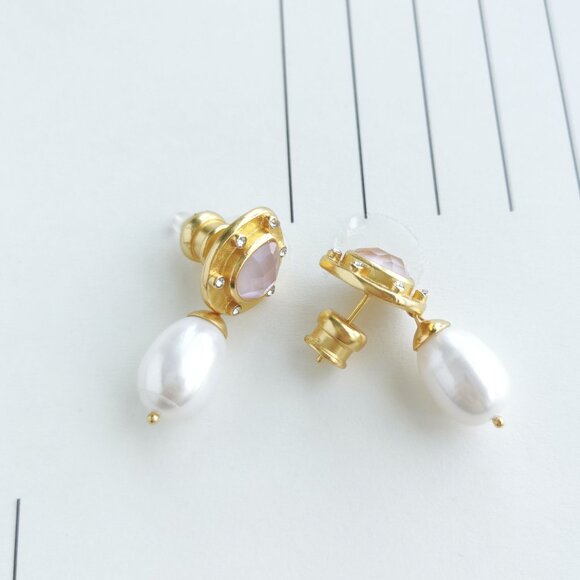 Julie Vos Clementine Drop Earrings - Picture 3 of 4